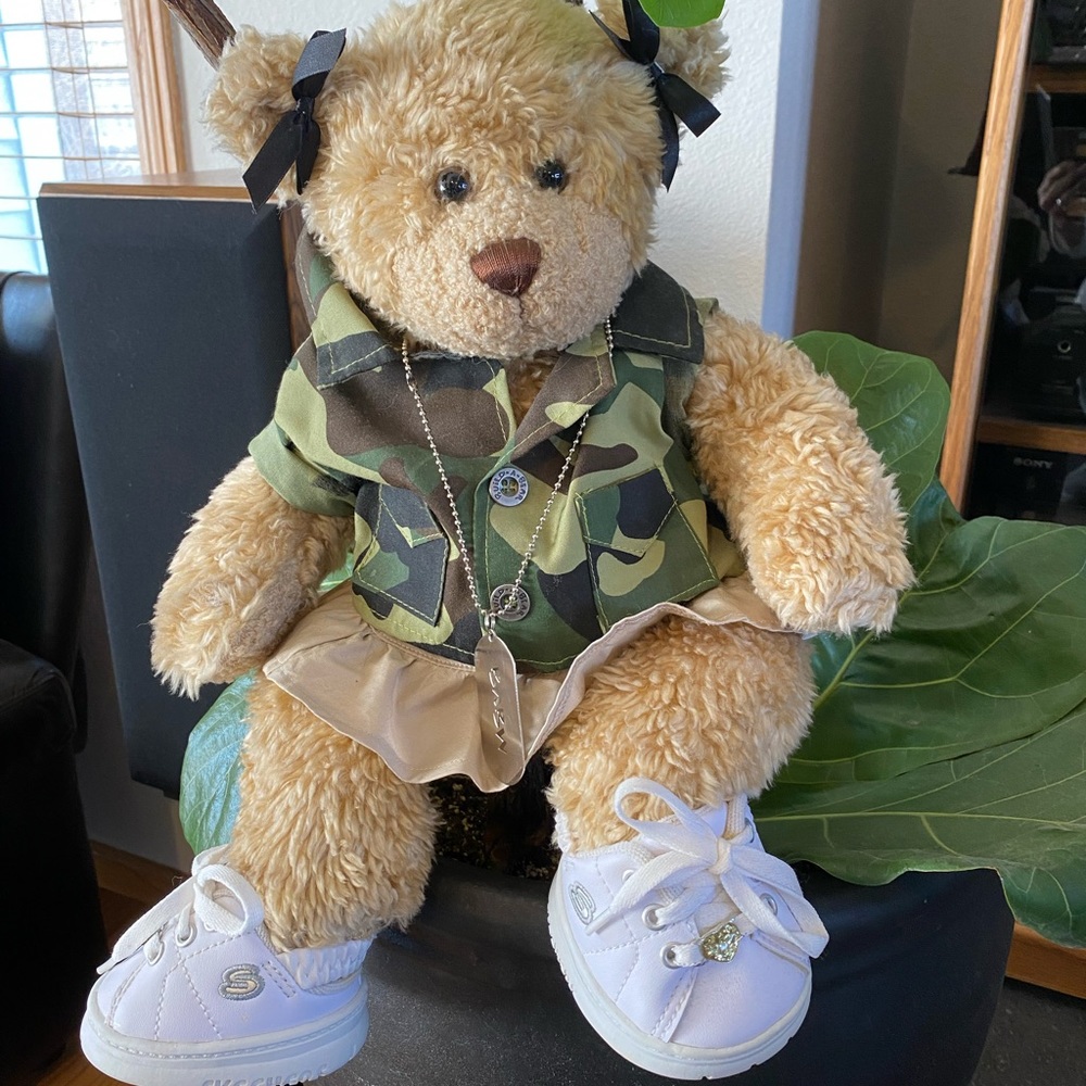 Build-A-Bear Camo TeddyBear
